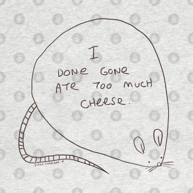 Bloated Cheese Mouse by Sophie Corrigan